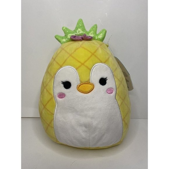 Kellytoy Other - KellyToy Squishmallows 7.5" Piper the Penguin in‎ Pineapple Costume New